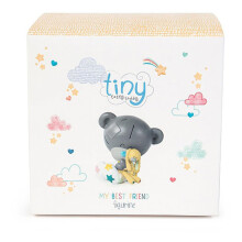 AGE92010 Tiny Tatty Teddy My Best Friend Figurine,Blue,grey,12.5cm