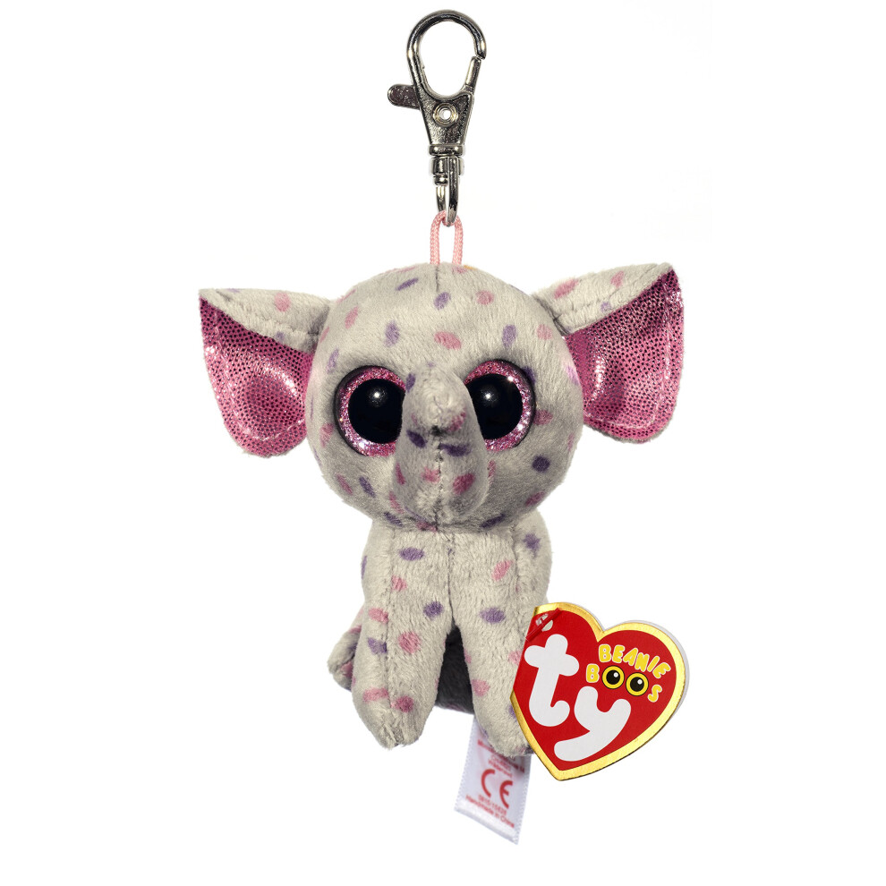 Beanie Boo Key Clip 36617 Specks the Elephant