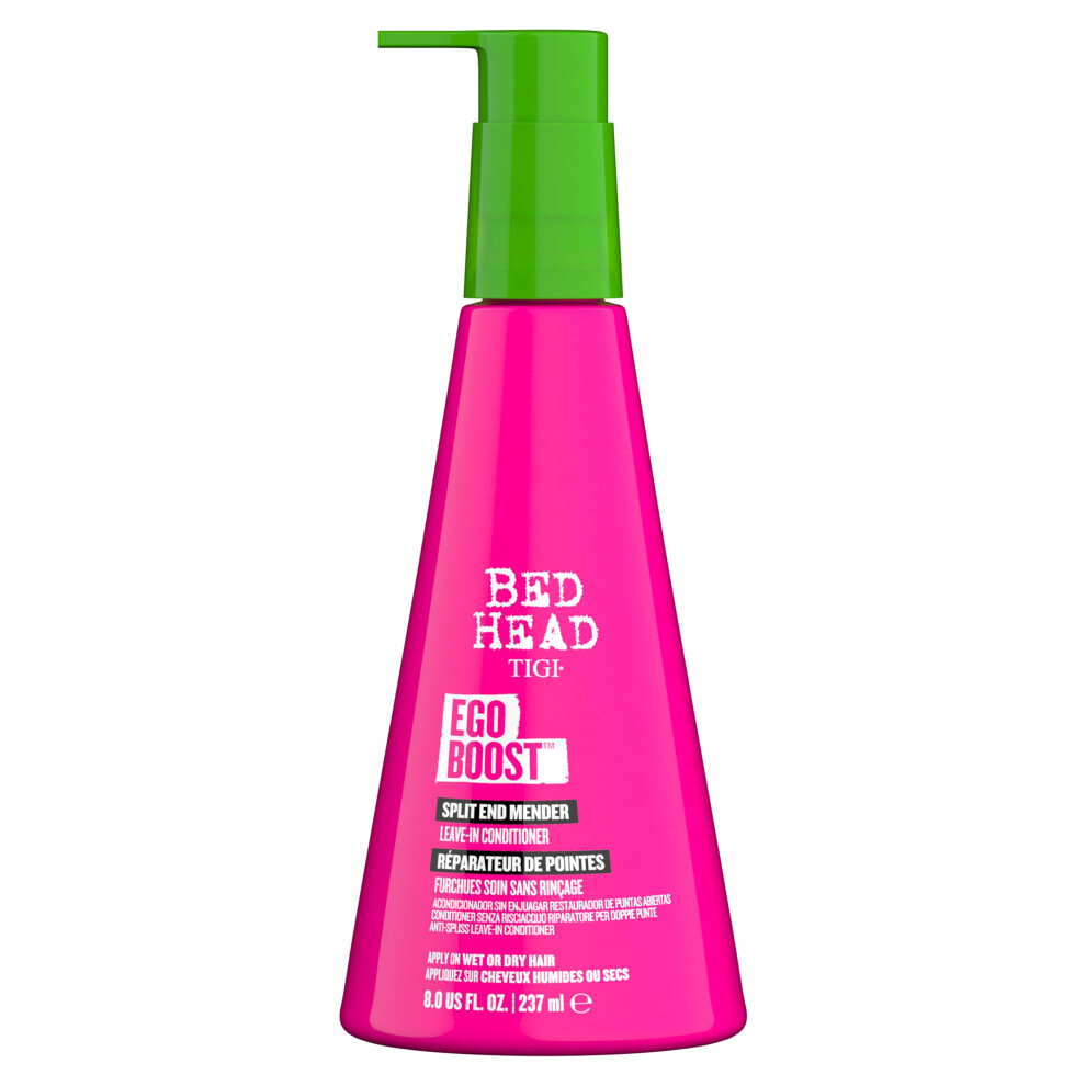 Bed Head by TIGI - Ego Boost Leave In Hair Conditioner - For Damaged Hair - Repairs Split Ends - 237ml