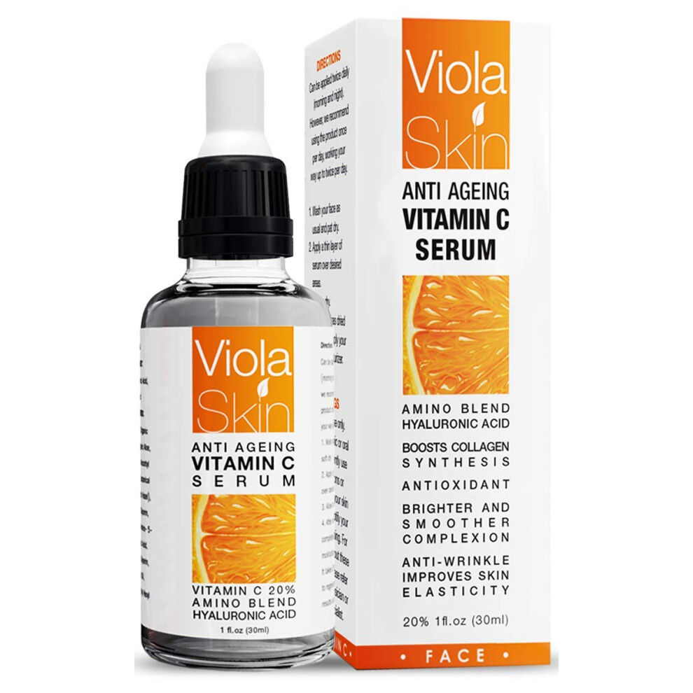 ???????????????????????????? Vitamin C Serum For Face with Hyaluronic Acid Serum - Anti Ageing & Anti Wrinkle Serum - Customers Call It A Face Lift