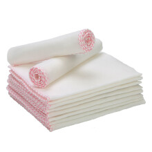 Pack 20 Eco Friendly Muslin Face Cloths Soft Cotton Reusable Facial Cleansing Cloths Remover Face Muslin Pack