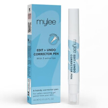 Edit Undo Refillable Nail Polish Corrector Pen - Flawless Manicures Made Easy - Acetone-Free Gel Remover with Spare Tips and Clean Results