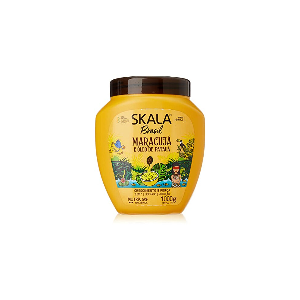 Skala Brasil Maracuja Creme De Tratamento, Conditioner 1000 Ml