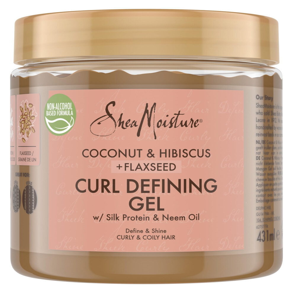 SheaMoisture - Coconut & Hibiscus Defining Styling Gel 431 ml