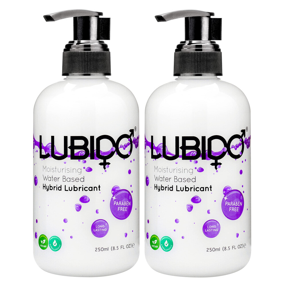 Lubido Hybrid Paraben Free Moisturising Creamy Gel Lube - 250ml (Pack of 2) - Image 3
