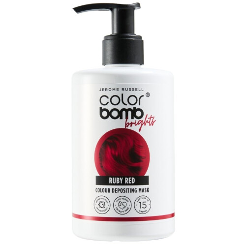 Color Bomb Brights – Ruby Red Colour Depositing Conditioning Mask, 300ml
