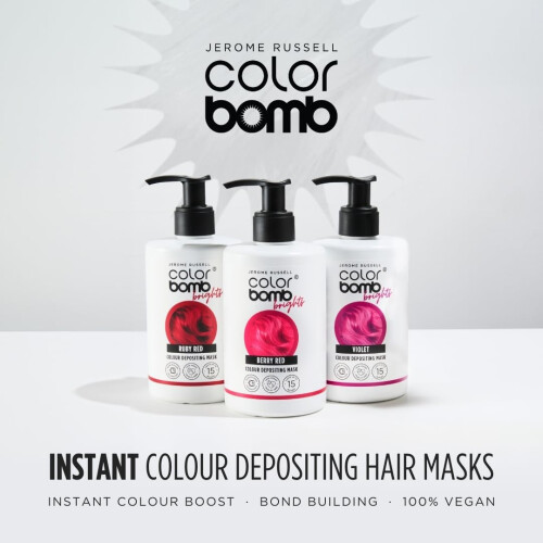 Color Bomb Brights – Ruby Red Colour Depositing Conditioning Mask, 300ml 1