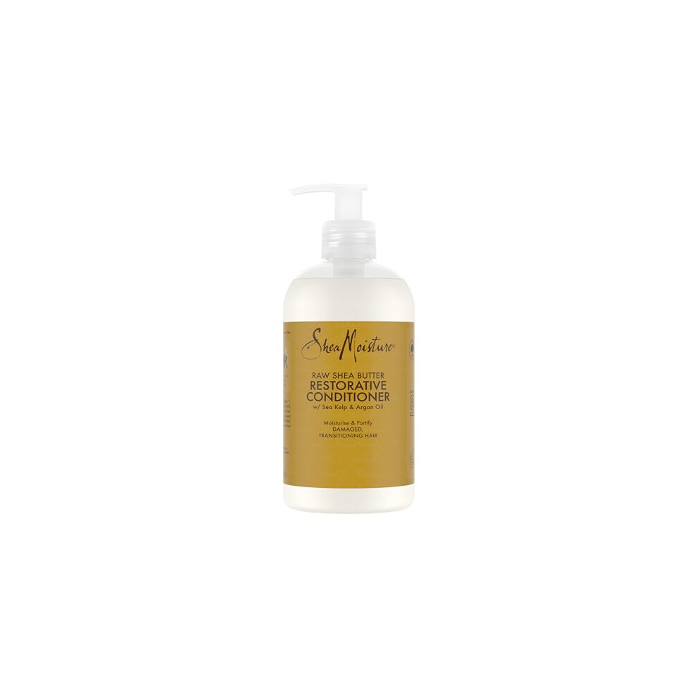 Raw Shea Butter Restorative Conditioner no silicones or sulphates for transitioning, damaged hair 384 ml