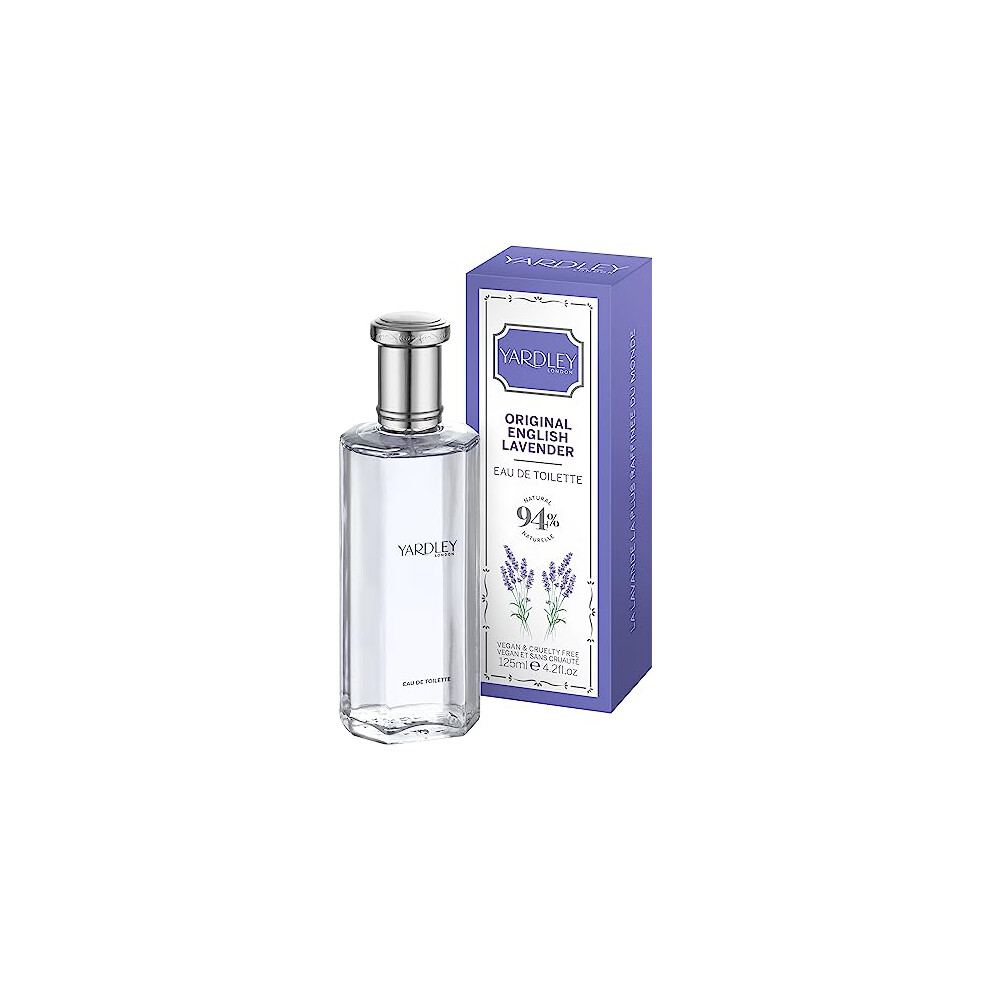 Yardley Yardleylondon Original English Lavender Edt/Eau De Toilette Fragrance For Her 125Ml - Amazon Exclusive