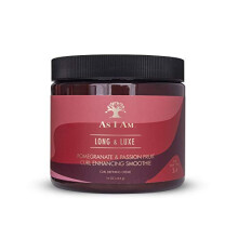 As I Am Long and Luxe Curl Enhancing Smoothie 16 oz - Lightweight Coil Defining Creme for Hi-Definition Hydrated Curls and Coils - Enriched with