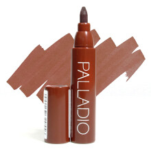 Palladio Lip Stain - Color Matte Hidratante, Fórmula Impermeable, Larga Duración, Acabado Natural, Punta Precisa, Mocha Cream