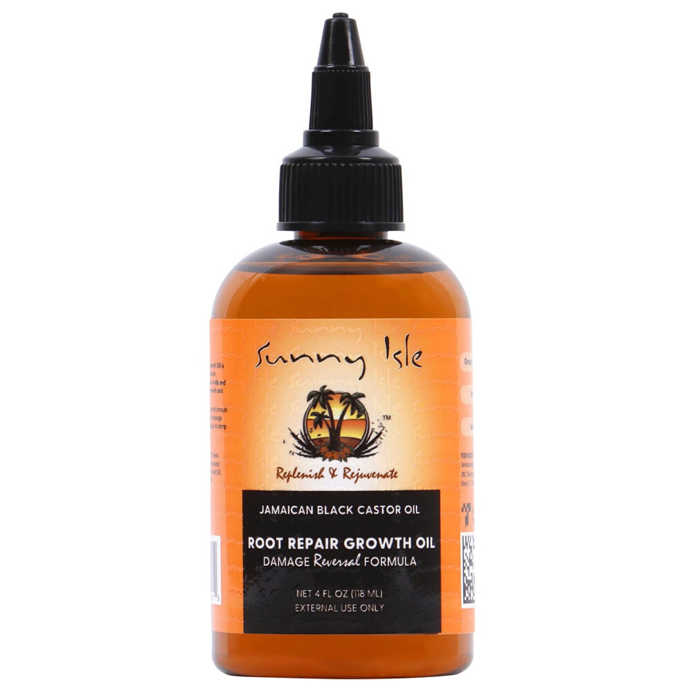 Sunny Isle Black Jamaican Castor Oil Root Repair Growth Oil 4Oz