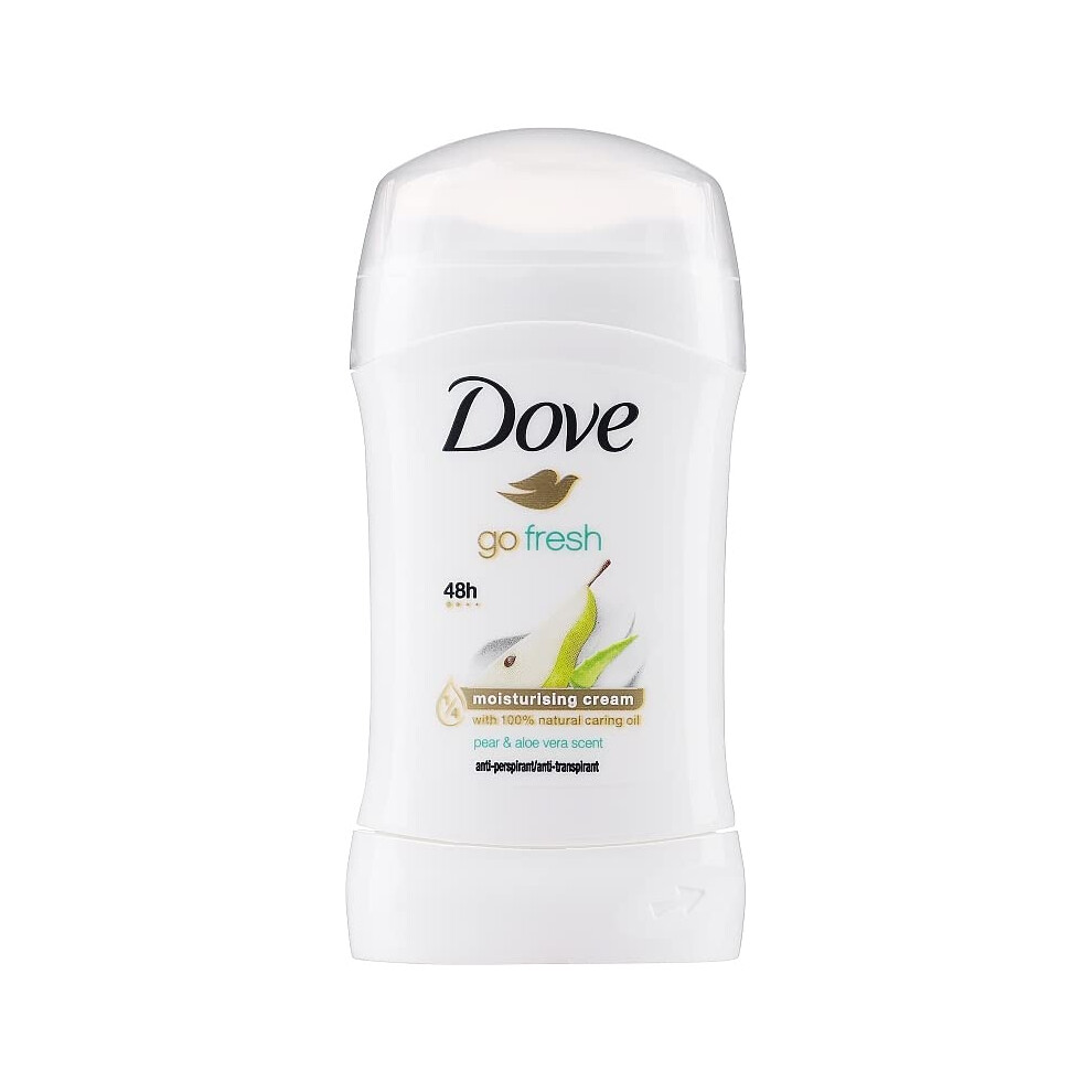Dove Anti-Perspirant Deodorant Stick Pear & Aloe Vera 40Ml X 2 Pack