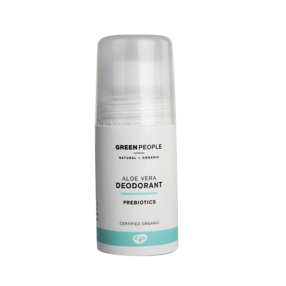 Photos - Deodorant Green People Aloe Vera & Prebiotics  75ml | Natural & Organic  | Gentle Sandalwood & Chamomile Scented  for Wo 