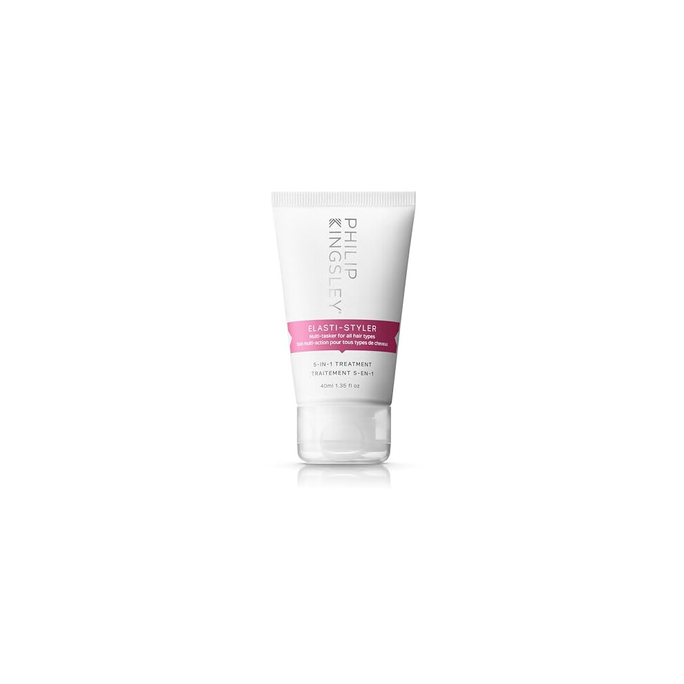 Elasti-Styler 5-in-1 Pre-Styling Treatment Hair Styling Cream Conditioning Serum Anti-Frizz Smoothing Primes Tames Adds Shine, 40ml