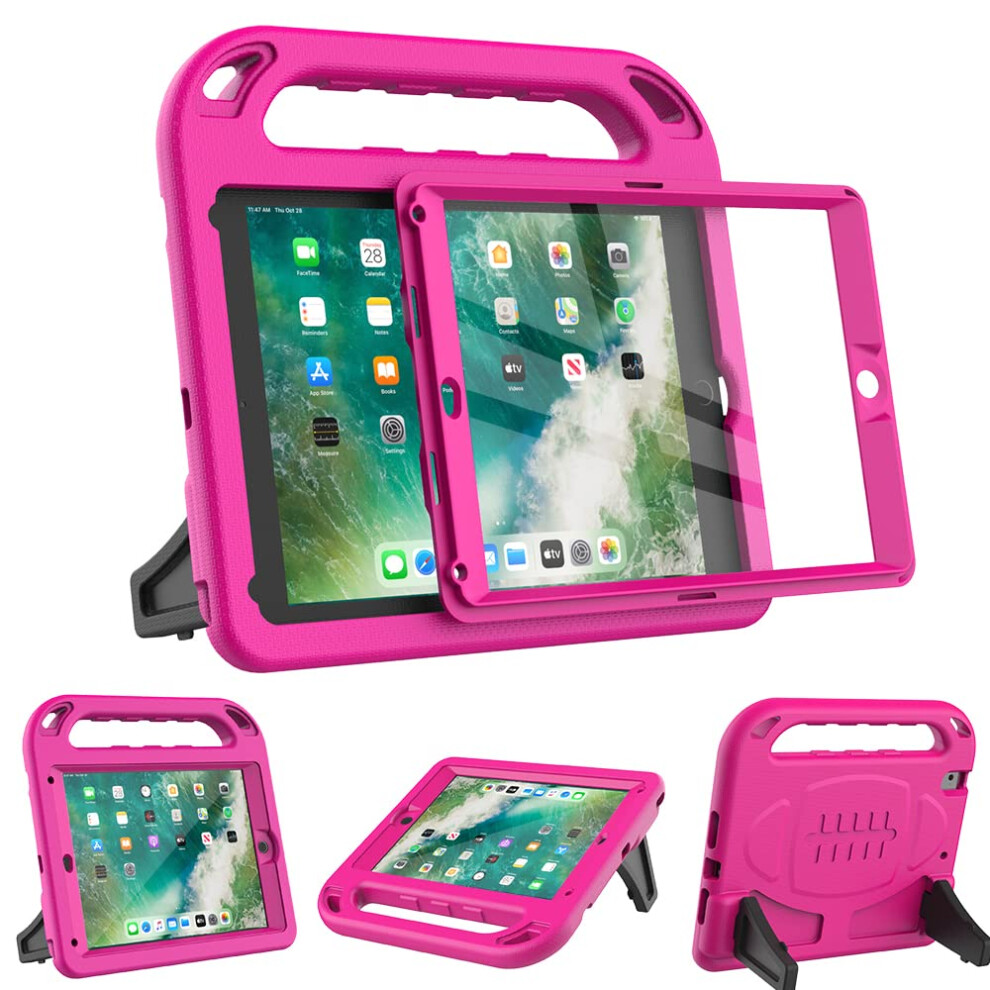 Kids Case For New Ipad 9.7 2018/2017 With Built-In Screen Protector, Weight Shock Proof Handle Stand Kids Case For Ipad 9.7 2017/2018 Ipad Light 6921407732421