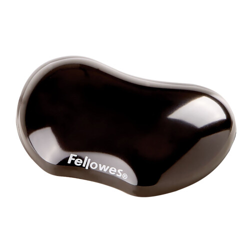 Fellowes Wrist Rest - Crystals Gel Wrist Rest with Non Slip Rubber Base - Ergonomic Mouse Mat Wrist Support, Keyboard Wrist Rest for Computer, Laptop, Home