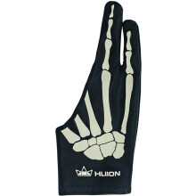 Skeleton Glove for Graphics Drawing Tablet, Ideal Anti-fouling Glove for People who Use Drawing Tablets and Light Boxes (1 Unit of Free Size, Good for