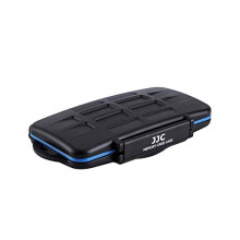 SD Card Holder Water-Resistant Memory Card Case Storage for 12 SD +18 Micro SD + 6 CF Compact Flash Cards (36 Slots)