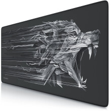 XXL Speed Gaming Mouse Pad - Mouse Mat 900 x 400 x 3 mm - XXL mousepad - table mat large size - improved precision and speed - rubber base for stable