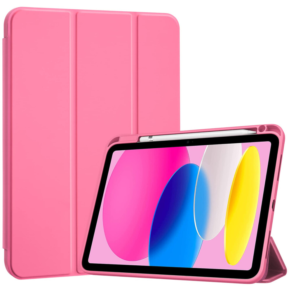 for iPad 10th Generation Case with Pencil Holder, iPad Case 10th Gen (2022 Model) 10.9 Inch iPad 10 Case, 10th Gen iPad Cases Cover with Pen Holder