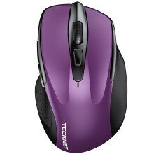 Bluetooth Mouse, 4800DPI Wireless Mouse Computer Silent Click USB Mice Bluetooth 3.0/5.0 and 2.4GHz Connectivity Mouse with 6 Adjustable DPI, 30