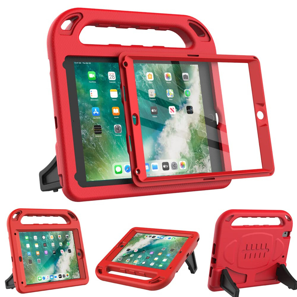 Kids Case For New Ipad 9.7 2018/2017 With Built-In Screen Protector, Weight Shock Proof Handle Stand Kids Case For Ipad 9.7 2017/2018 Ipad Light 6921407732445