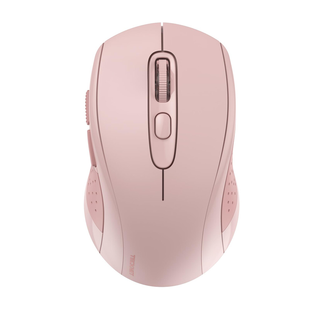 Bluetooth Mouse, 4000 DPI Wireless Mouse Optical Computer Mice Bluetooth 3.0/5.0 and 2.4GHz Tri-Connectivity Mouse,18 Months Long Battery Life