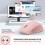 TeckNet Bluetooth Mouse, 4000 DPI Wireless Mouse Optical Computer Mice Bluetooth 3.0/5.0 and 2.4GHz Tri-Connectivity Mouse,18 Months Long Battery Life 5