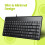 PERIBOARD-409P Wired PS2 Mini Keyboard, Black, UK Layout 4