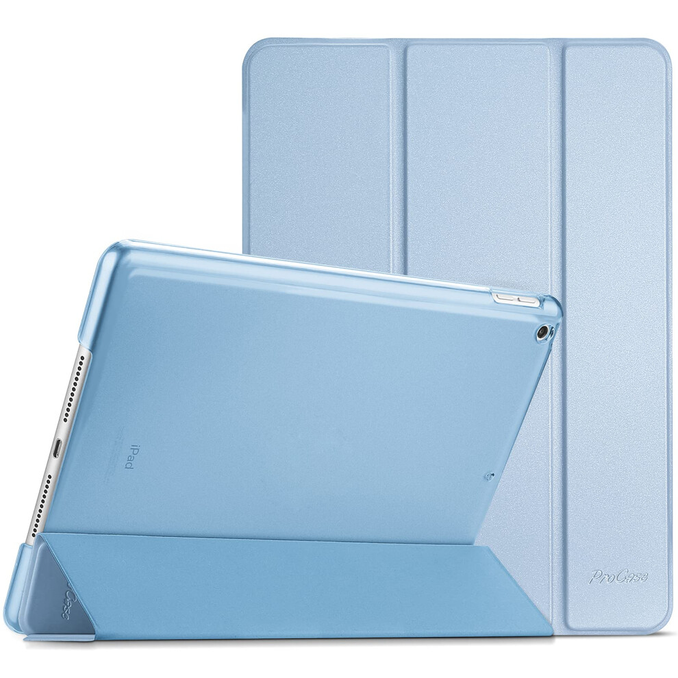 for iPad 9th Generation 2021/ iPad 8th Generation 2020/ iPad 7th Generation 2019 Case, iPad Cover 9th Generation 10.2 iPad Case -SkyBlue