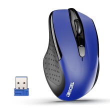 Pro Wireless Mouse, 4000 DPI, 2.4G Ergonomic Optical Mouse, Computer Mouse for Laptop, Windows, Chromebook, 6 Button Mouse, 24-Month Battery Life, 6