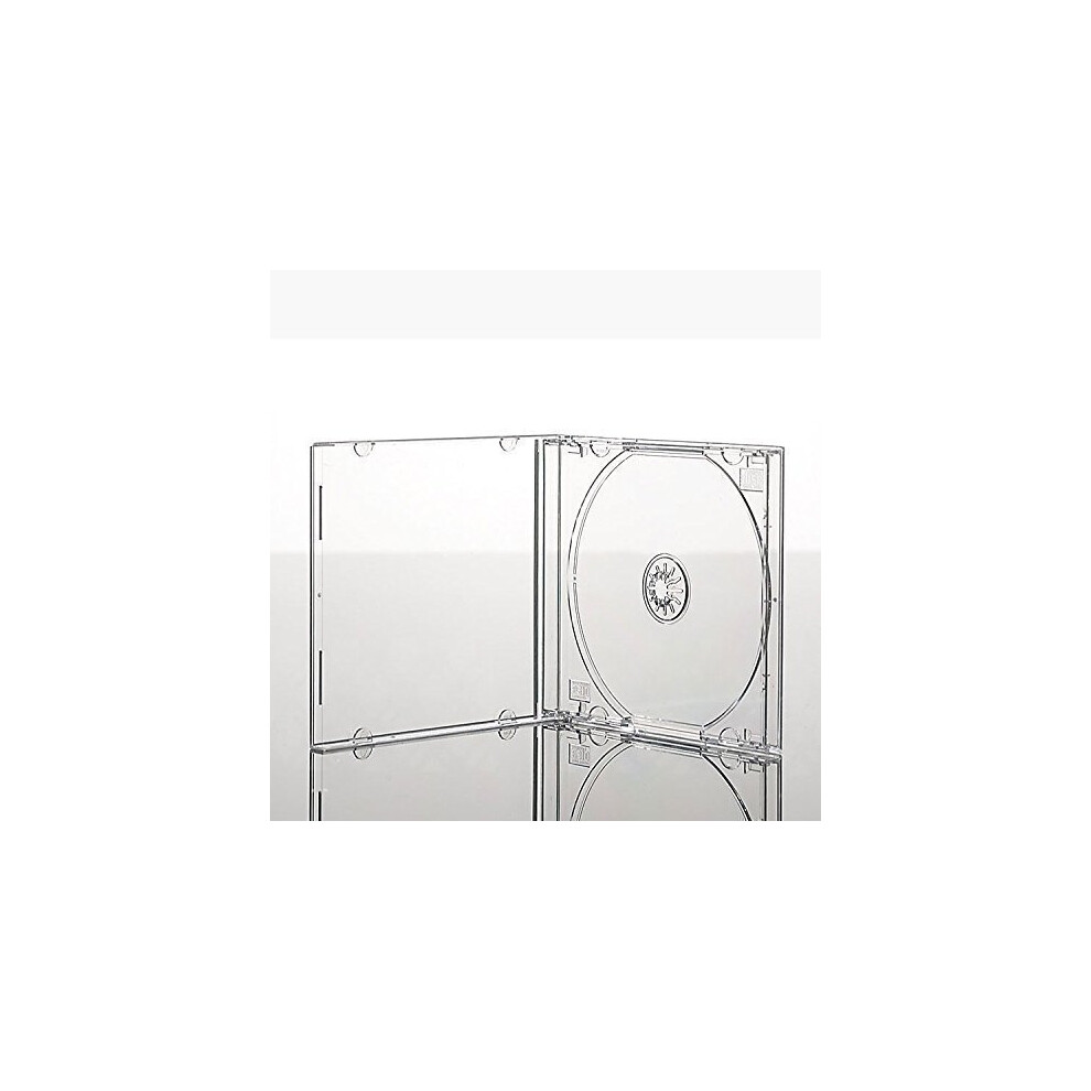 Vision Media X 10 Single CD Jewel Case inc Clear Tray-image-OPC-PF95NDR-NEW