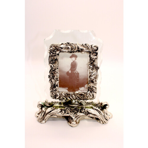 Italian Silver & Glass Photo Frame 1