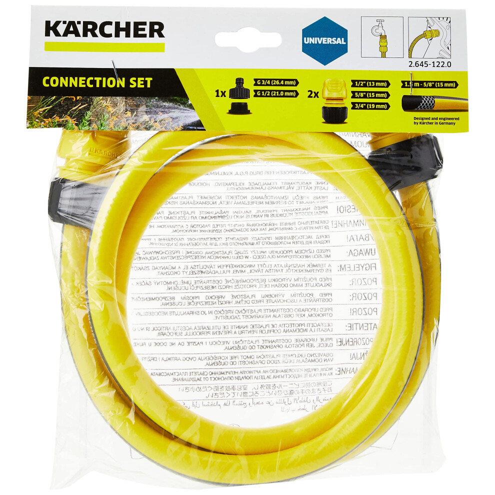 (26451220) 1.5m Hose Connection Set with Connectors