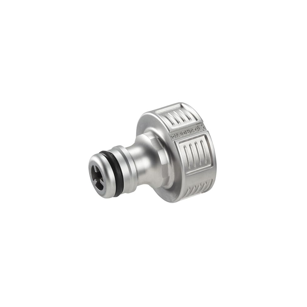 Gardena Premium Tap Connector, 26.5 Mm (G 3/4 Inch): Adapter For Taps, Frost And Uv Resistant, Packaged (18241-20)