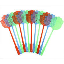 12 Pack Fly Swatters Colorful Plastic Long Handle Manual Swat Pest Control House Wife Helper