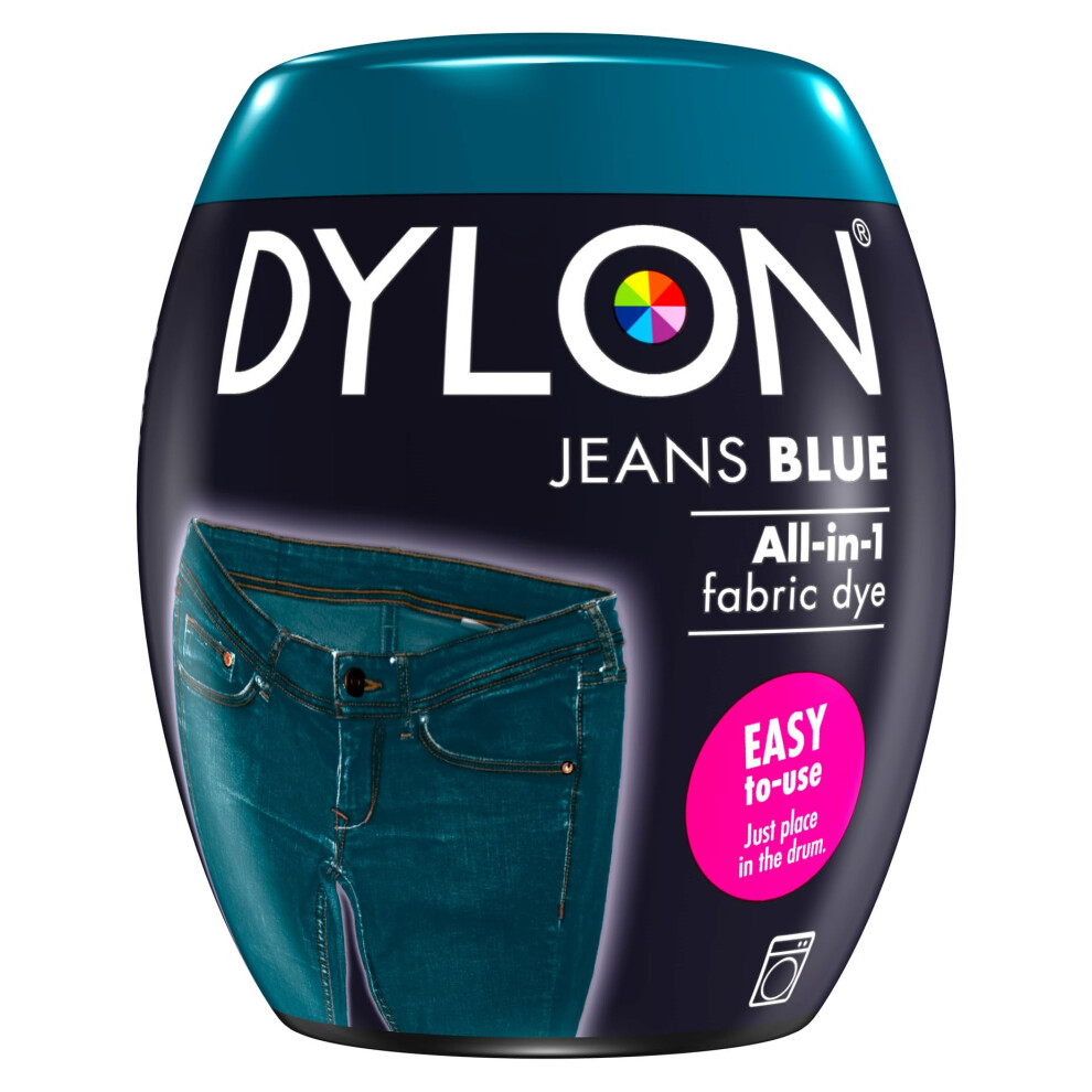 Machine Dye Pod Jeans Blue, 350G