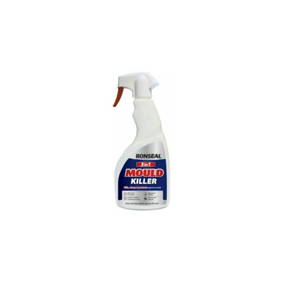 Ronseal 3 In 1 Mould Killer Spray 500Ml