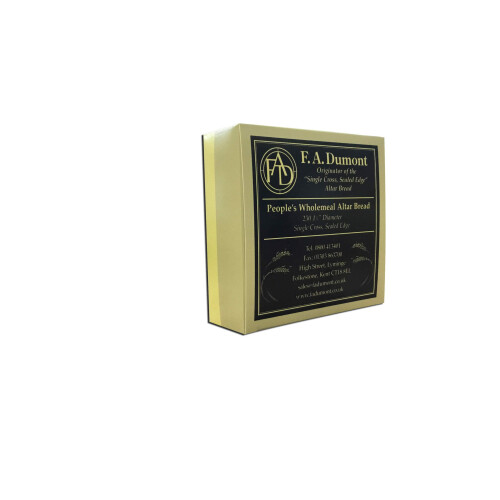 Altar Bread -1 1/8" Wholemeal - 250/Box 2