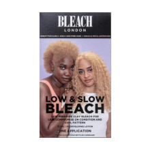 Low and Slow Bleach Kit - Gentle Lightening for Curly, Coily and Fine Hair - Lifts Up to 6 Levels - Includes Bond Restoring Mask - Suitable for All