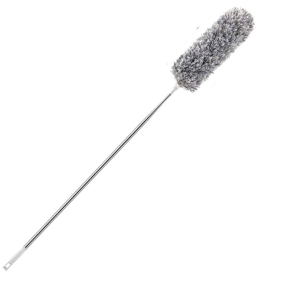 Extendable handle Feather Duster 280cm Long Telescopic Magic Static Duster Brush Microfibre XL Extra Long Reach Range CLeaning High Ceiling Fans,