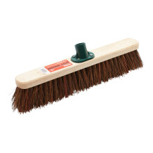 18" Natural Palmyra Fibre Stiff Sweeping Broom Head for Outdoor Sweeping