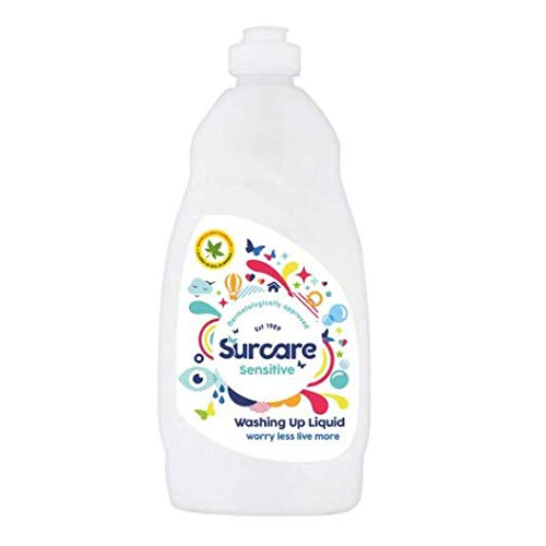 Sensitive Washing Up Liquid (450ml) - Pack of 2