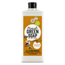 - All-purpose Cleaner Sandalwood & Cardamom - Surface Cleaner - 100% Eco friendly - 100% Vegan - 97% Biodegradable - 750 ML