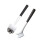 KitchenAid Cleaning Brush Set, Black/White, 29.5 x 12 x 6.8cm 1