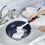KitchenAid Cleaning Brush Set, Black/White, 29.5 x 12 x 6.8cm 3