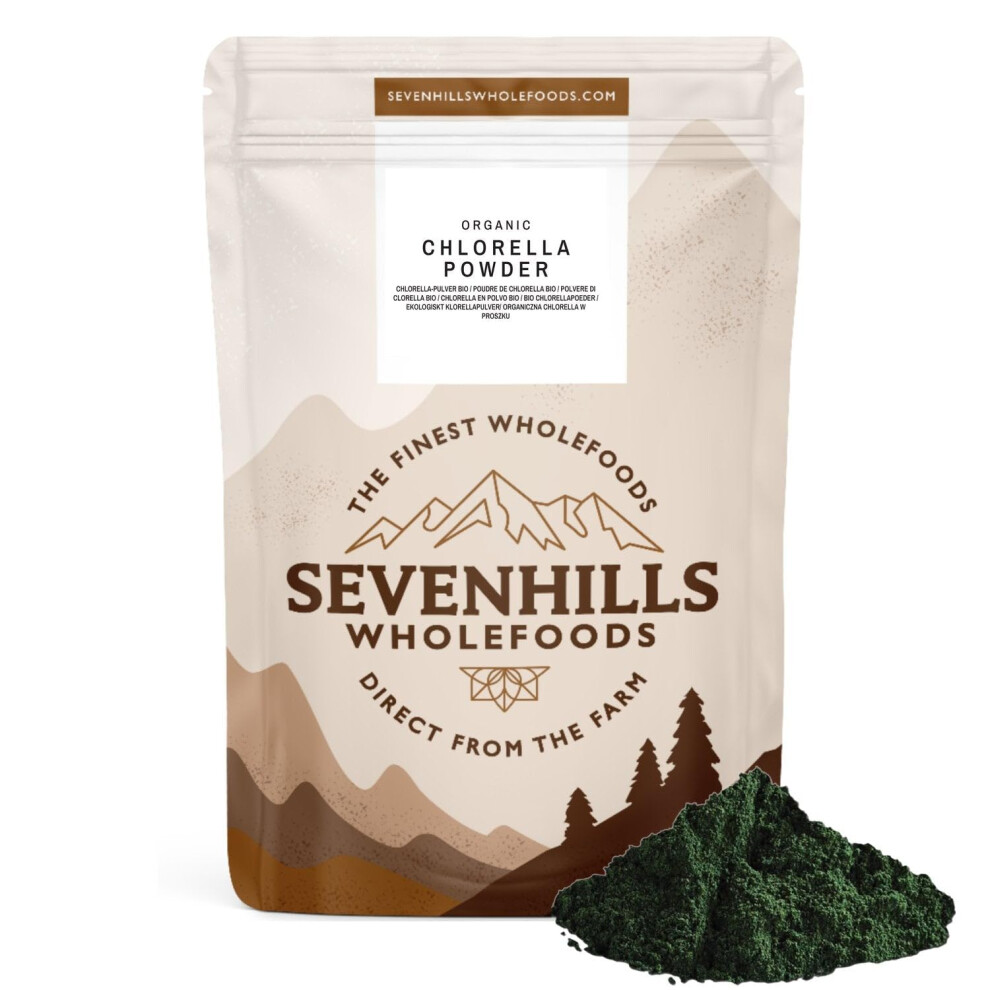 Sevenhills Wholefoods Organic Chlorella Powder, Broken Cell Wall, 200G