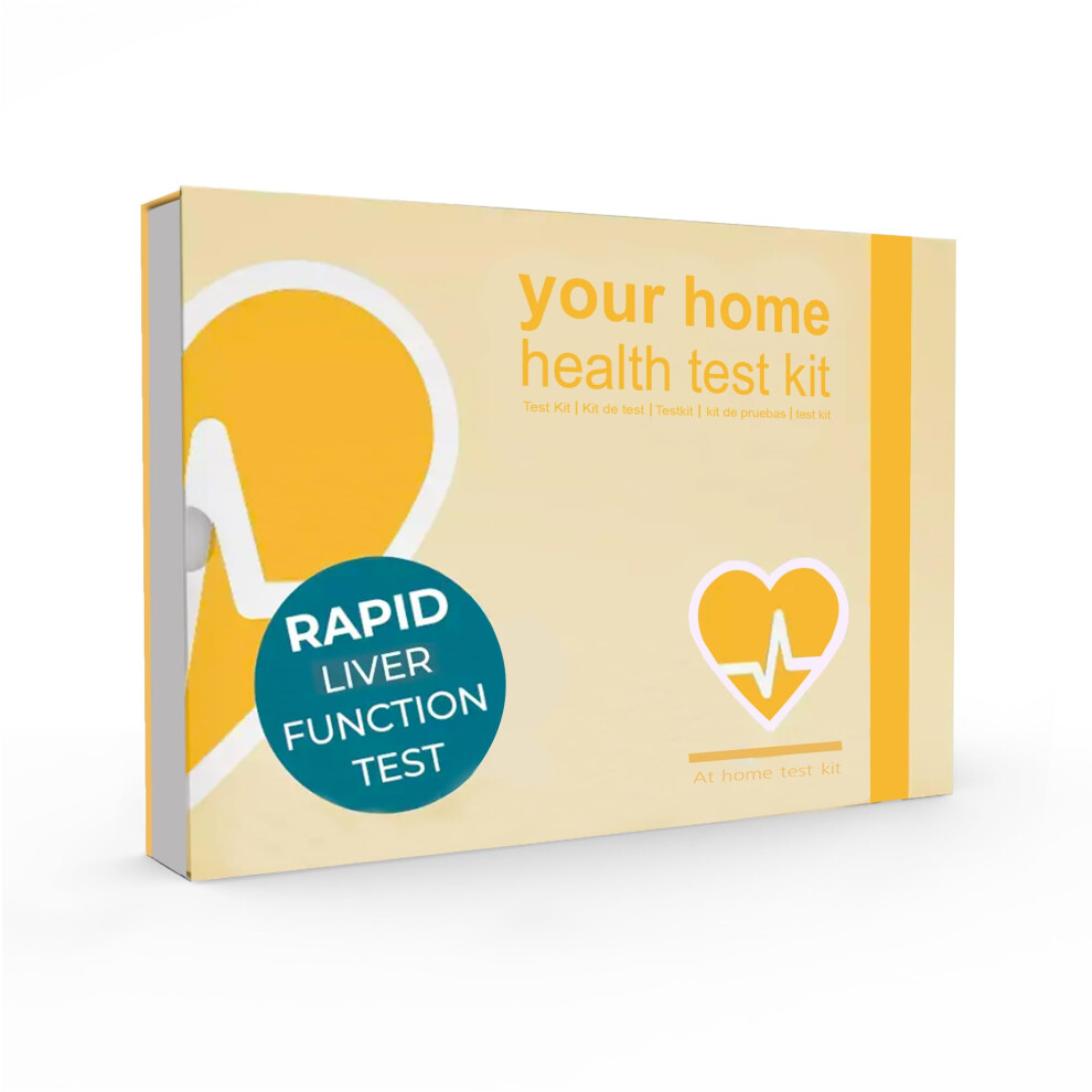 Liver Function Test kit | 10 Parameter fast Liver Test Kit for Liver - Liver function home test