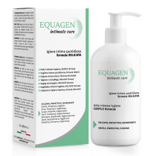 Equagen Intimate Gentle Care Cleanser Ideal for Sensitive Skin and in case of Irritation or Infection - 250 ml bottle